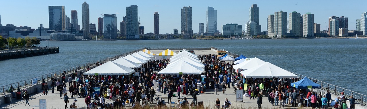 Submerge outreach event in downtown New York City attracts thousands of visitors each year in the fall.